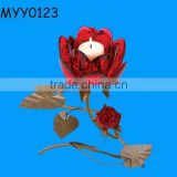 ruby lotus candlestick