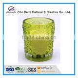 Crystal Cheap Christmas Glass Votive Candle Holders With Embossed thumbnail-3