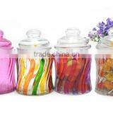 Mini Airtight Food Use Rubber Seals Glass Canisters