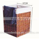 Countryside Laundry Basket With Fabric thumbnail-4