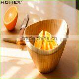 Wholesale 100% Nature Bamboo Bowl Eco-Friendly Popular Salad Bowl/Homex_Factory