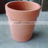 Pink Round Lightweight Cement Pots-Concrete Pots-Terrazzo Planters thumbnail-1