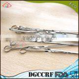 NBRSC Best of Barbecue Stick Stainless Steel Needle Grilling Kabob Skewers (Set of 10) Durable, Reusable thumbnail-4