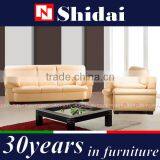 Italian Cream Leather Sofa, Big Sofa, Feather Sofa 909 thumbnail-1