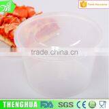 Disposable Take Away Plastic Salad Bowl Food Container for Pinic thumbnail-1