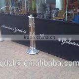 Cafe Barrier With Customized Carvas thumbnail-3