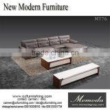 MT76 Italian Design Furniture Living Room Leather Sofa thumbnail-1