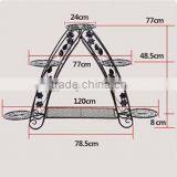 2016 Factory Custom Handmade Metal Garden Flower Pot Stand thumbnail-2