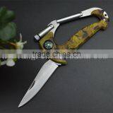 Wholesale Camouflage Color Portable Multifunction Climbing Carabiner thumbnail-2
