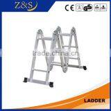 Extension Agility Super Folding Telescopic Aluminium Wide Step Ladder thumbnail-1