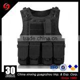 Tactical Molle Military Paint Ball Polyester Quick Release Black Khaki Army Vest thumbnail-3