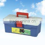 Plastic Tool Box With a Tray thumbnail-1