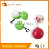 PE Poncho With Ball, Ball Poncho, Raincoat With Ball for Promotion thumbnail-5