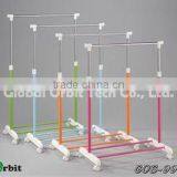 Adjustable 2-tire Rolling Stainless Steel Clothes Drying Rack thumbnail-3