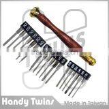 19Piece Quick Change Wood Screwdriver With Extra Long Screwdriver Bits Set thumbnail-2