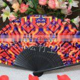 Advertising Bamboo Fabric Fan thumbnail-5