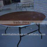 DI60" Plywood ALU Table Edge Folding Table for Banquet Wedding thumbnail-1