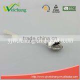 WCTS193 Good Quality Stainless Steel Tea Tools Tea Strainer Tea Infuser Long Bending Handle Durable and Rust Resistant thumbnail-2