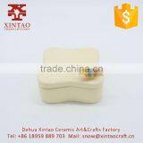 Dehua Ancient Chinese Style Hand-painted Ceramic Jewelry Boxes thumbnail-1