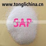 Various Specification Effectly Water Absorbent Polymer SAP Super Absorbent Polymer Agricultural Grade Diaper Grade Golf Ground thumbnail-1