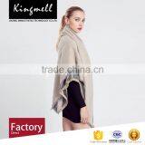 Custom Winter Large Size Artificial Cotton Shawl thumbnail-1