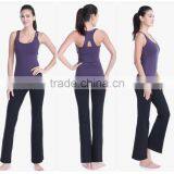 Wholesale Fashionable Workmanship 100% Cotton Yoga Pants thumbnail-2