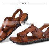 Good Quality Summer Kids Leather Sandals for Boys Girls, Children Beach Genuine Leather Sandals Shoes thumbnail-3