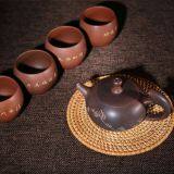 Large Capacity Purple Clay Pot Pure Handmade Maestro Kungfu Tea Pot Chinese Qinzhou Nixing Pottery thumbnail-3