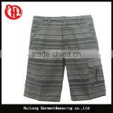 Wholesale Short Pants Plus Size Washed Plaid Men's Shorts thumbnail-1