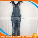 Women Wholesale Denim Jumpsuit thumbnail-1