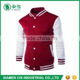Hot Sale Custom Made Multi Color Stand Collar High School Unisex Varsity Jacket thumbnail-2