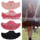 Plus Size Chiffion Teen Fluffy Adult Long Tutu Pettiskirt thumbnail-3