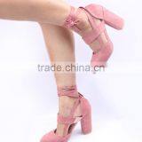 Zm35778a Latest High Heel Ladies Shoes Casual Fashion Big Size Sandals thumbnail-3