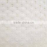 Floral Bubble Romper White Cotton Flower Girl Dress Hot Sale thumbnail-2