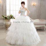 2016 Sweetheart Ivory Wedding Dress Bride Gowns thumbnail-1