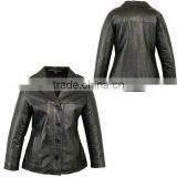 2014 New Lamb Skin Women Leather Jacket thumbnail-1