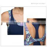 Ladies Tops Latest Design Custom Fitness Sports Gym Yoga Tank Top thumbnail-2