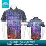 Sublimation Premium Golf Polo Shirts Comfortable Golf Clothing thumbnail-4
