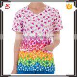 Custom Fashionable Nurse Uniform Designs Medical Scrub Suit Design in Hospital Uniform With Scrub Pants thumbnail-4