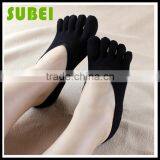 Lady Summer Ultra-thin Five Fingers Silk Stockings,anti-bacterial Comfortable and Odor-resistant Stealth Five Toe Socks thumbnail-3