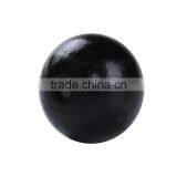 High Quality Round Black Printing Hinoki Wood Beads thumbnail-1