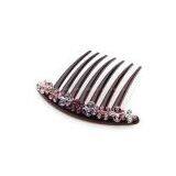 Flower Resin Hair Comb thumbnail-1