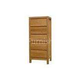 Simple 5 Drawer Narrow Ash Wood Cabinet For Living Room , Eco Friendly thumbnail-1