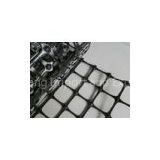 Black PP Biaxial Geogrid High Tensile For Road Construction CE