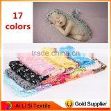 Fashion Design Newborn Baby Lace Fringe Triangle Wrap Cover Layering Blanket Photo Prop thumbnail-2