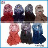 In Stock 2017 Fashionable Animal Print Paisley Scarf thumbnail-1