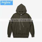 High Quality Long Sleeve Drawstring Kangaroo Pocket Sleeve Webbing Ninjal Hoodie