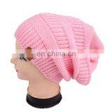 Knit Label CC Beanie Thick Slouchy Long Knit Beanie thumbnail-5