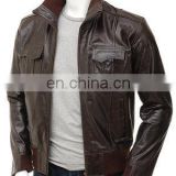 Leather Bomber Jackets for Men / Bomber Leather Jacket