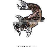Chinese StyleHigh Quality Sequin Carp Patches/sequin Applique Carp Embroidery Patch in Stock for Accessories Hat, Bag, Clothes, thumbnail-3